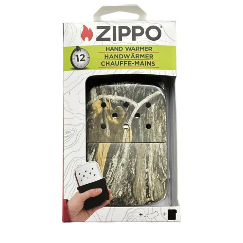 Каталитическая бензиновая грелка для рук на 12 часов "ZIPPO" , чехол, лейка-дозатор, растительный камуфляж (2007905)