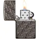 Зажигалка бензиновая армированная ZIPPO Armor® Geometric Weave Design Armor (49173)