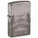 Зажигалка бензиновая ZIPPO Wolves Design Harley-Davidson®, черный лед (48799)