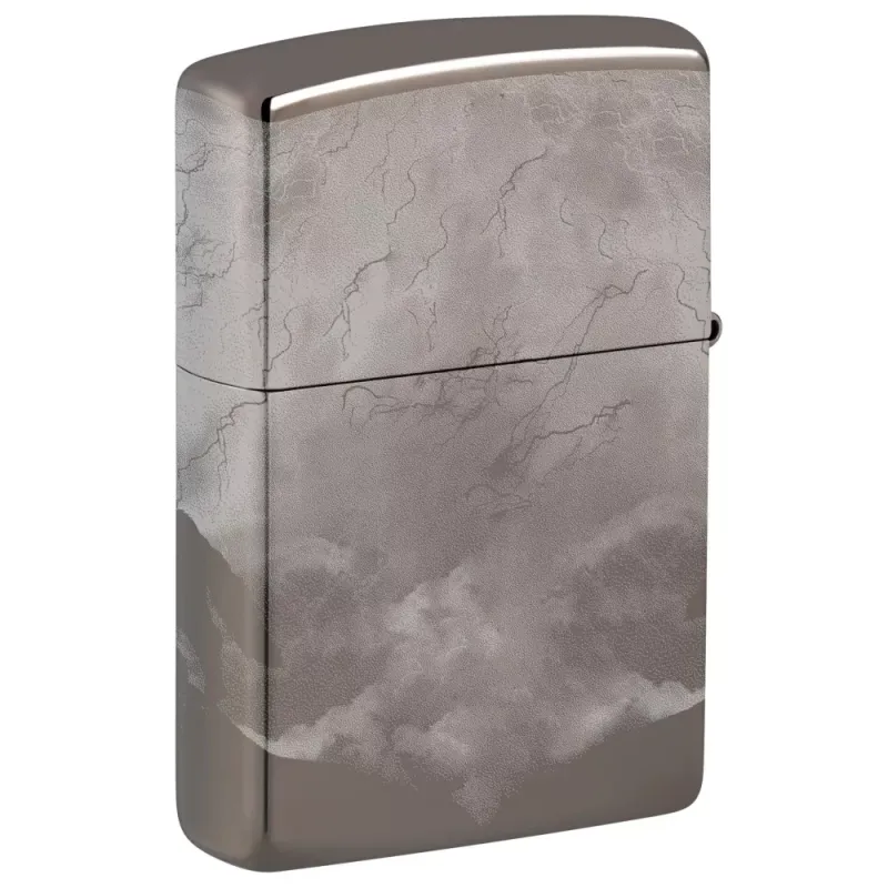 Зажигалка бензиновая ZIPPO Wolves Design Harley-Davidson®, черный лед (48799)