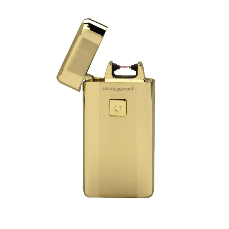 Зажигалка Silver Match KEW GOLD ELECTRONIC ARC IGNITER -1 PC с одинарной электродугой Золотистый (40674205)