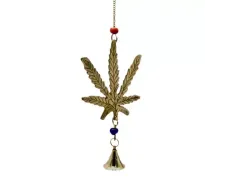 Колокольчик подвес бронзовый 