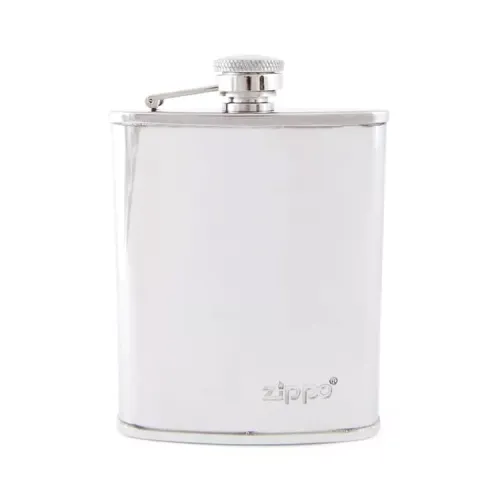 Все для алкогольних напоїв Фляга на 180мл з нержавіючої сталі Zippo полірований хром 6 oz (2005268)