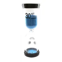 Часы песочные на 30 минут 13.5х4.5х4.5 см Синий песок (DN32237B)