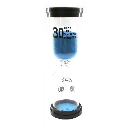 Песочные часы Часы песочные на 30 минут 13.5х4.5х4.5 см Синий песок (DN32237B)