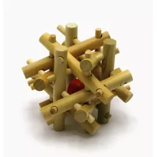 Головоломка DUKE деревянная 7х7х7см (DN28021)