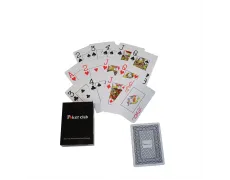 Карты игральные пластиковые покерные Duke Poker Club 54 листа 87x62 мм (DN26238BL)