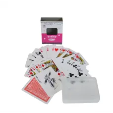 Карти гральні покерні пластикові Duke Trump 54 листа 86x62 мм (DN20275Red)