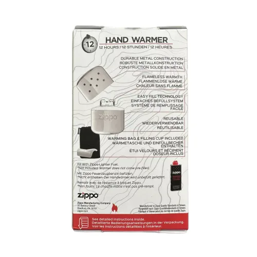 Туристичні грілки Каталітична бензинова грілка для рук на 12 годин "ZIPPO" , чехол, лійка-дозатор, рослинний камуфляж (2007905)