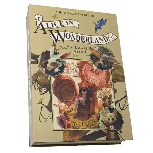 Книги-сейфы Книга-сейф "Alice in wonderland" 22х15х5,5 см металл, пластик, разноцветный (DN32040)