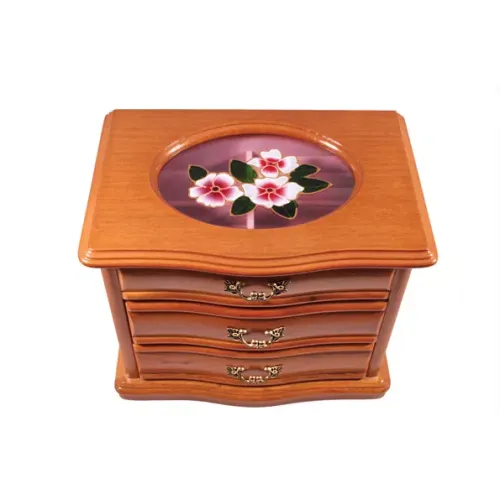 Ящики, комодики, шкафчики Комодик-сундучок для украшений King Wood (JF-K2539A)