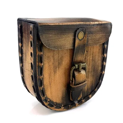 Компаси, лупи Компас бронзовий в шкіряному футлярі " Stanley London" Compass Antic Foldable 8,8х8,4х3,4 см (DN34867)