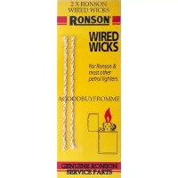 Набір гніт 2 шт 10 cм Ronson бавовна, мідь, блістер на картоні (1100530)