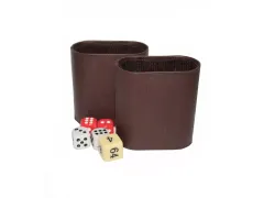 Набор игральные кости и стаканчики для нард DUKE (240401)