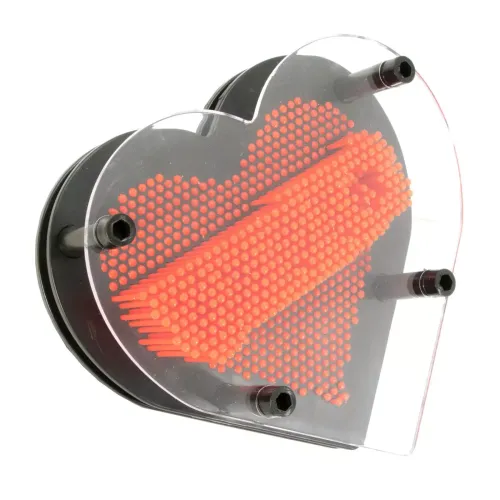 Другие игры Пин-арт "Сердце", игра релаксант для 3D-отпечатков 15х13, 5х4, 5 см картонная коробка (DN29787)