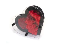 Пин-арт "Сердце", игра релаксант для 3D-отпечатков 15х13, 5х4, 5 см картонная коробка (DN29787)