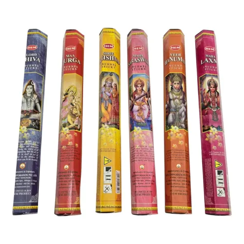 Набори пахощів Подарунковий набір пахощів 6 ароматівGod Series Hexa Gift Pack Неперевершена серія, 6 пачок по 15 г, міні-тримач (DN36547)