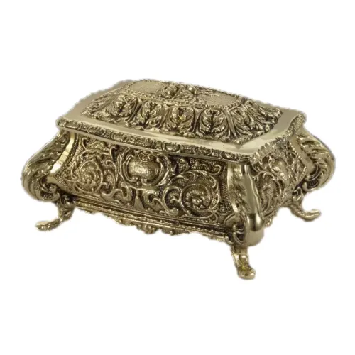 Ящики, комодики, шкафчики Шкатулка бронзовая Virtus Arca Large бронза 21х15 x 12 см (1344)