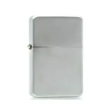 Зажигалка бензиновая Star под нанесение Серебристая (23634STAR)