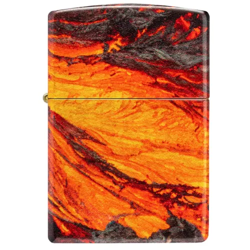 Бензинові запальнички Запальничка бензинова Zippo Lava Flow Design (48622) Бензинові запальнички Запальничка бензинова Zippo Lava Flow Design (48622)