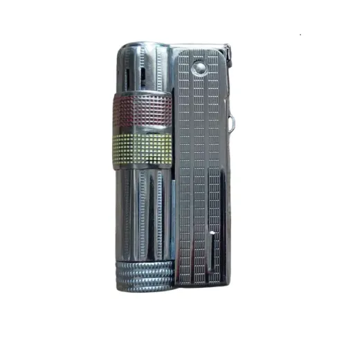 Бензинові запальнички Запальничка бензинова IMCO Super 6700 Triplex Oil chrome yellow - red Two Tone, хром, червоно-жовта (IM1800085)