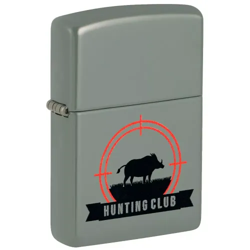 Бензиновые зажигалки Зажигалка бензиновая Zippo Hunting Club Design (49843)