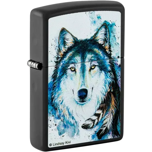 Бензинові запальнички Запальничка бензинова Zippo Lindsay Kivi (48936)