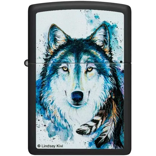 Бензинові запальнички Запальничка бензинова Zippo Lindsay Kivi (48936)