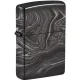 Бензиновые зажигалки Зажигалка бензиновая Zippo Marble Pattern Design черный мрамор (49812)