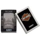 Бензиновые зажигалки Зажигалка бензиновая ZIPPO Wolves Design Harley-Davidson®, черный лед (48799)