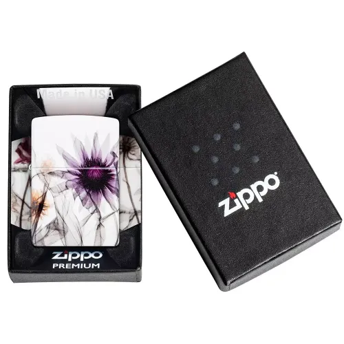 Бензиновые зажигалки Зажигалка бензиновая Zippo X-Ray Flower (49475)