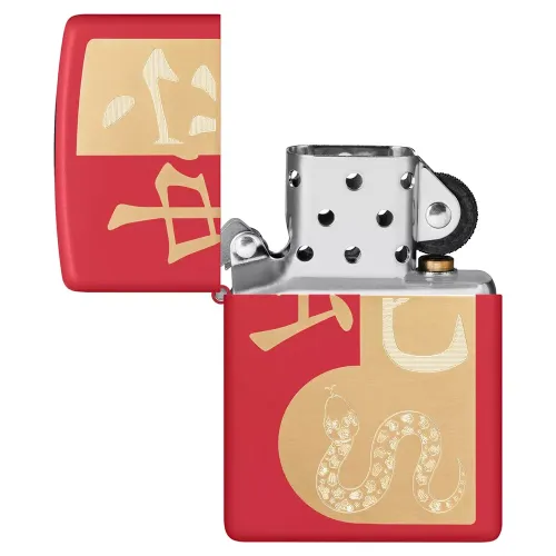 Бензиновые зажигалки Зажигалка бензиновая Zippo Year of the Snake 2025 (46300)