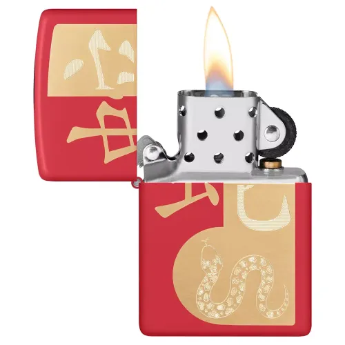 Бензиновые зажигалки Зажигалка бензиновая Zippo Year of the Snake 2025 (46300)