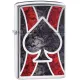 Бензинові запальнички Запальничка бензиновая Zippo Ace High Polis (28952)