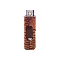 Запальничка безполум'яна Champ Animalskin usb Коричневий (40406002) Запальничка безполум'яна Champ Animalskin usb Коричневий (40406002)