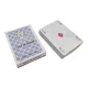 Карты игральные пластиковые 56 шт "Jeux De Cartes RAMI" синяя рубашка 4 индекса (DN36199A)