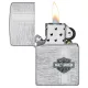 Зажигалка бензиновая Zippo Harley Davidson brushed chrome (49828)