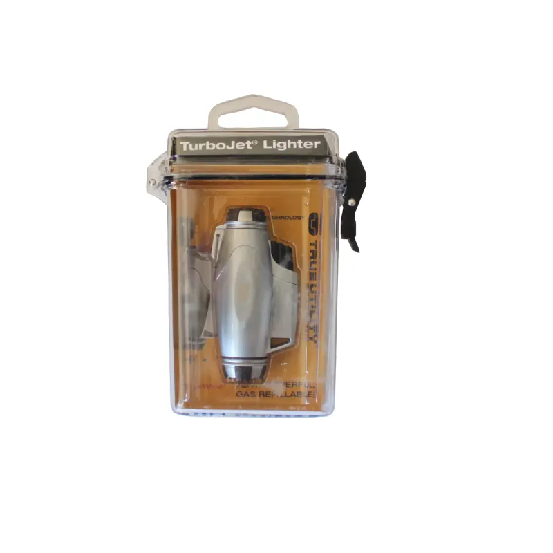 Зажигалка True Utility Turbo Jet Flame Lighter Silver (TU407)