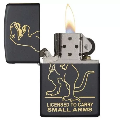Запальничка бензинова Zippo Licensed to Carry Design чорний (29629)
