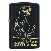 Зажигалка бензиновая Zippo Licensed to Carry Design черный (29629)