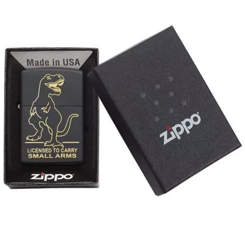 Запальничка бензинова Zippo Licensed to Carry Design чорний (29629)