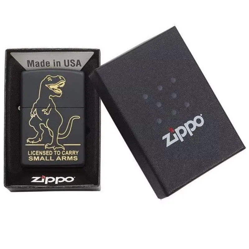 Запальничка бензинова Zippo Licensed to Carry Design чорний (29629)