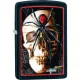 Зажигалка бензиновая ZIPPO Mazzi Skull & Spider (28627)