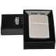 Зажигалка армированная бензиновая Zippo Armor Antique Silver Plate античное серебро (28973)