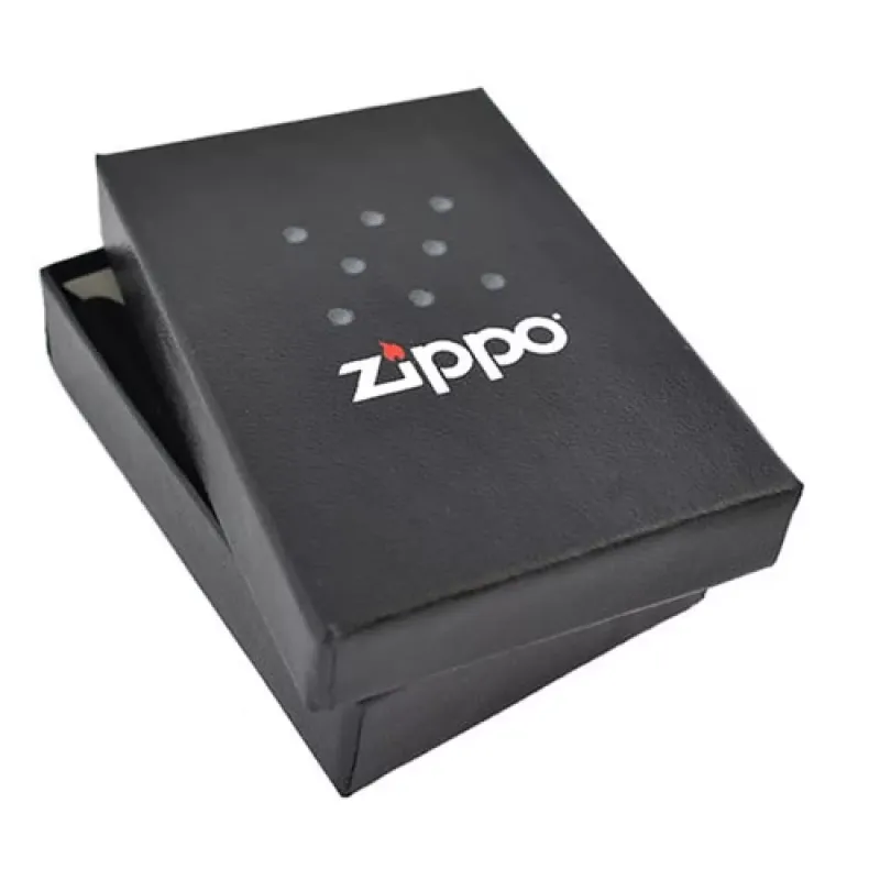 Зажигалка бензиновая Zippo Footprints Design Серебристый (46322)