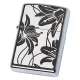 Зажигалка бензиновая Zippo Lily Black Ice Лилии, черный лед (29426)