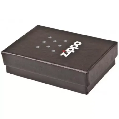 Зажигалка бензиновая Zippo Lily Black Ice Лилии, черный лед (29426)