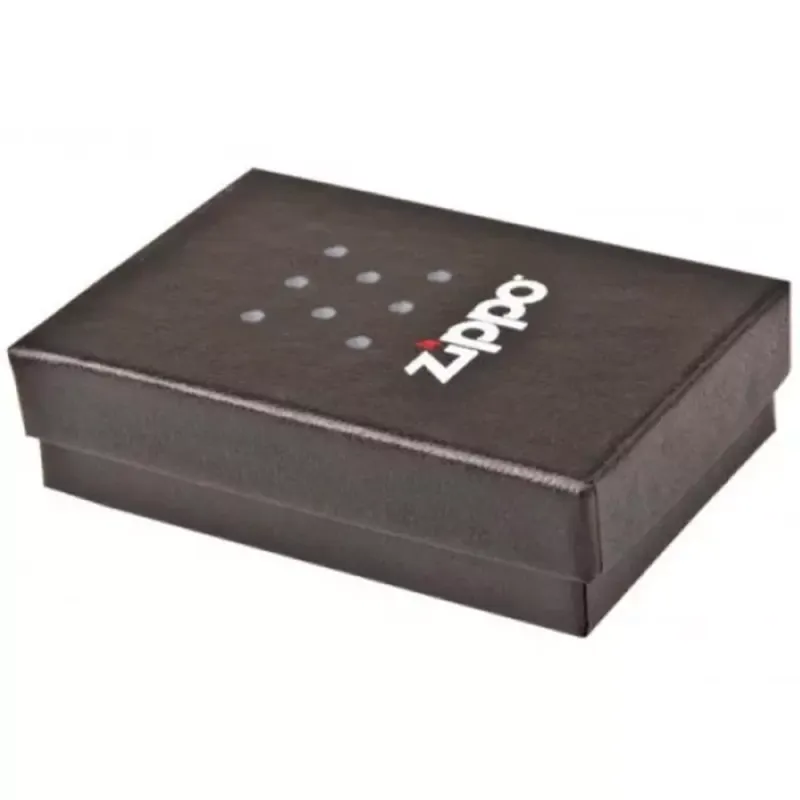 Зажигалка бензиновая Zippo Lily Black Ice Лилии, черный лед (29426)