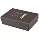 Зажигалка бензиновая Zippo Lily Black Ice Лилии, черный лед (29426)