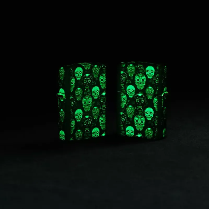 Зажигалка бензиновая Zippo 49193 Sugar Skull Design (46017)